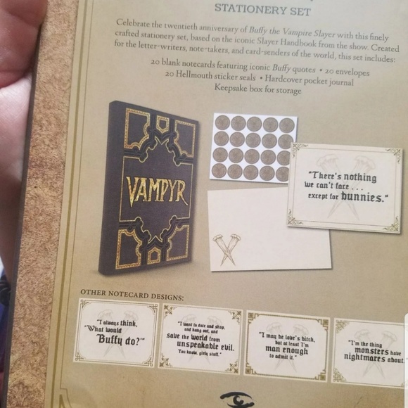 New Buffy Vampire Slayer stationary  set - Picture 4 of 5